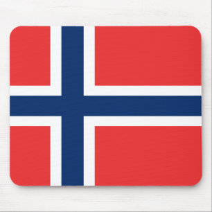 Norway, flag mouse pad