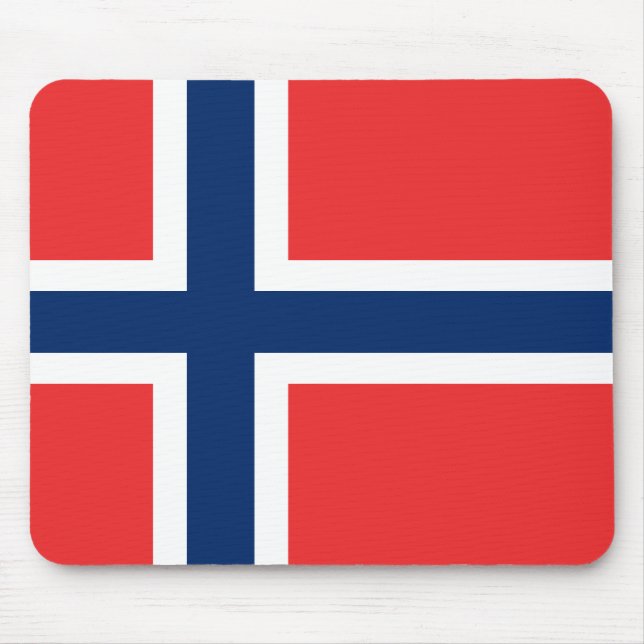 Norway, flag mouse pad (Front)