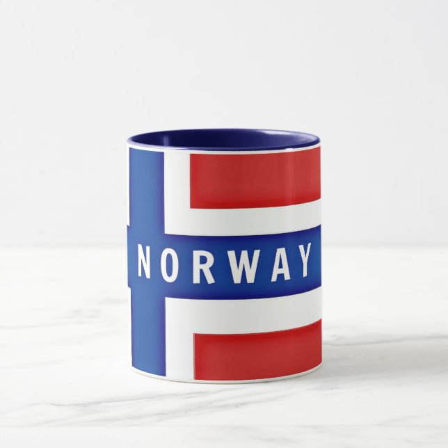 Norway Flag Mug (Center)