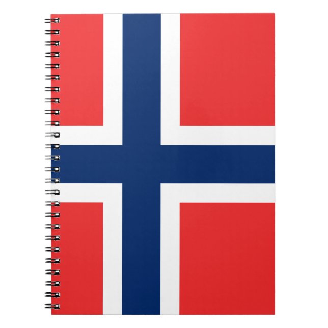Norway Flag Notebook (Front)