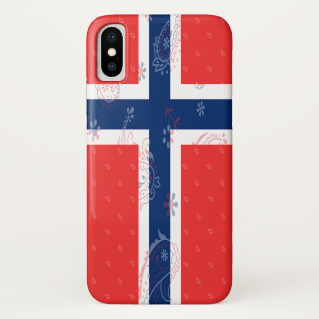 Norway Flag Phone Case (Back)
