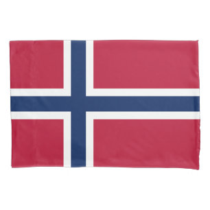 Norway Flag Pillowcase