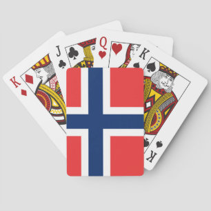 Norway Flag Playing Cards
