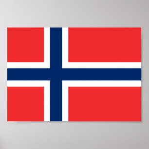 Norway Flag Poster