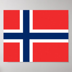 Norway Flag Poster