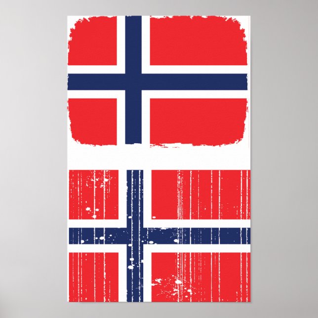 Norway Flag Poster (Front)