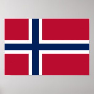 Norway Flag Poster