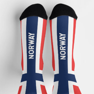 Norway flag Scandinavia Socks