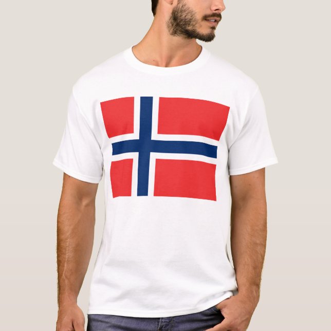 Norway Flag T-Shirt (Front)