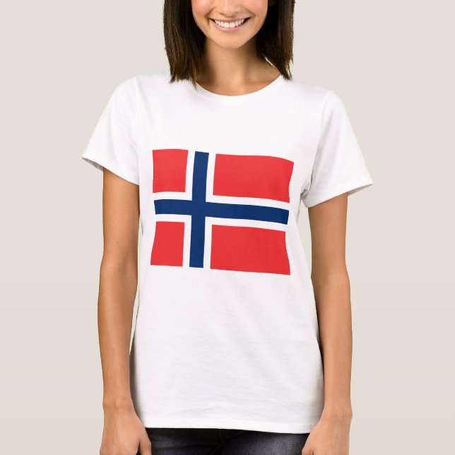 Norway flag T-Shirt (Front)