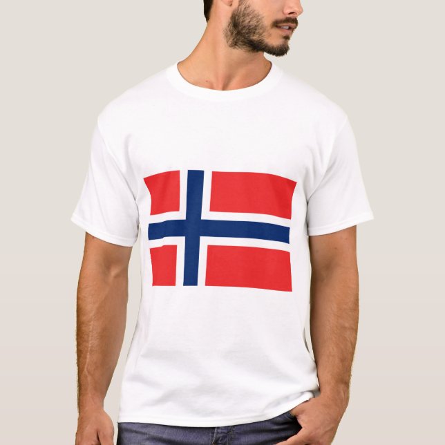 Norway Flag T-Shirt (Front)