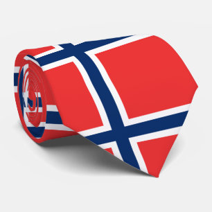 Norway Flag Tie