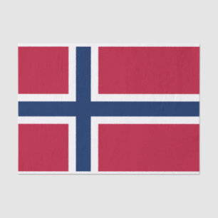Norway Flag Tissue Paper