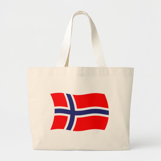 Norway Flag Tote Bag (Front)