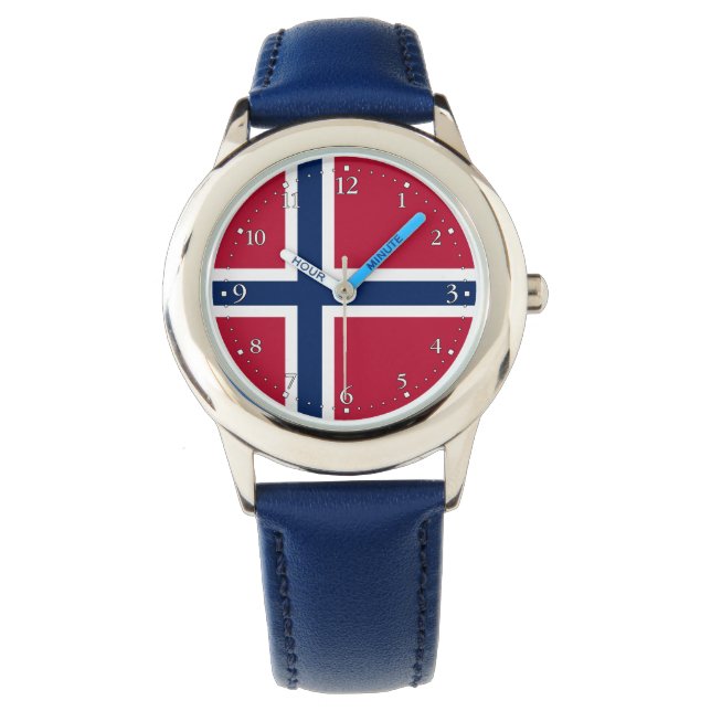 Norway Flag Watch (Front)