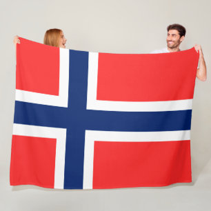 Norway Fleece Blanket