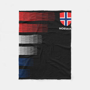 Norway Footbyll Jersey - Norwegian Footbyll Fleece Blanket