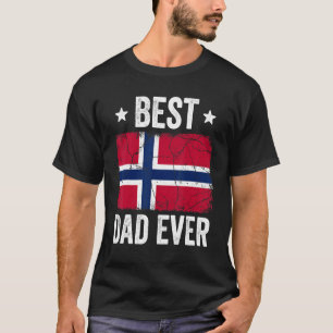 Norway For Men Norwegian Best Dad Ever T-Shirt