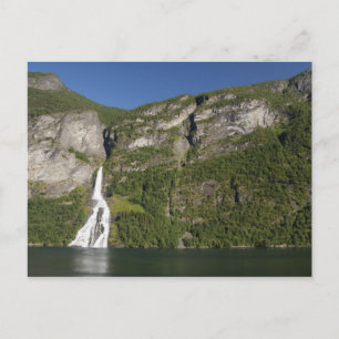 Norway, Geirangerfjord (UNESCO), Geiranger. Postcard