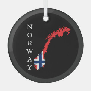 Norway Glass Tree Decoration