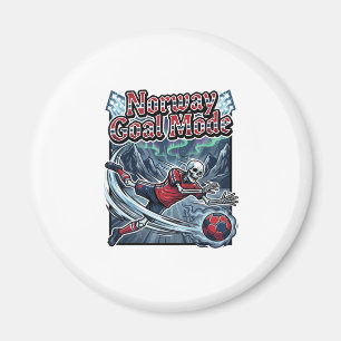 Norway Goal Mode Skeleton Striker Nations Streetwe Magnet