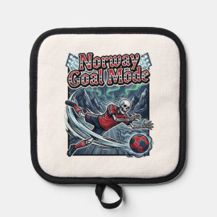 Norway Goal Mode Skeleton Striker Nations Streetwe Pot Holder