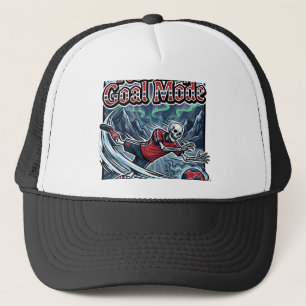 Norway Goal Mode Skeleton Striker Nations Streetwe Trucker Hat