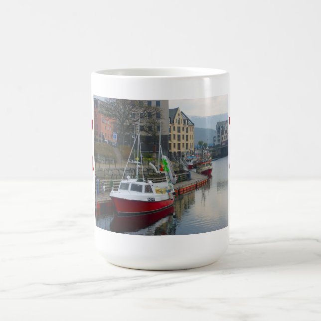 Norway, Gone fishing Coffee Mug (Center)