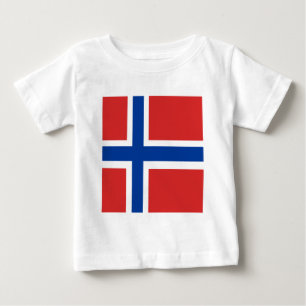 Norway High quality Flag Baby T-Shirt