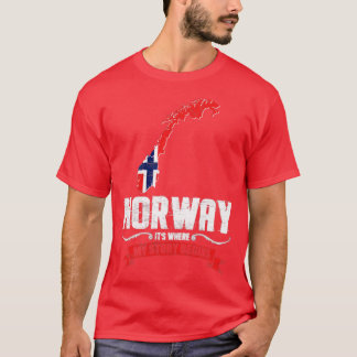 Norway its where my story begins T-Shirt