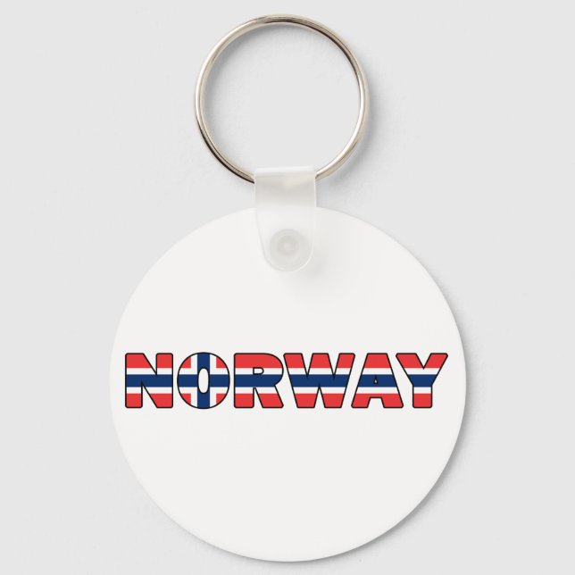 Norway Key Ring (Front)