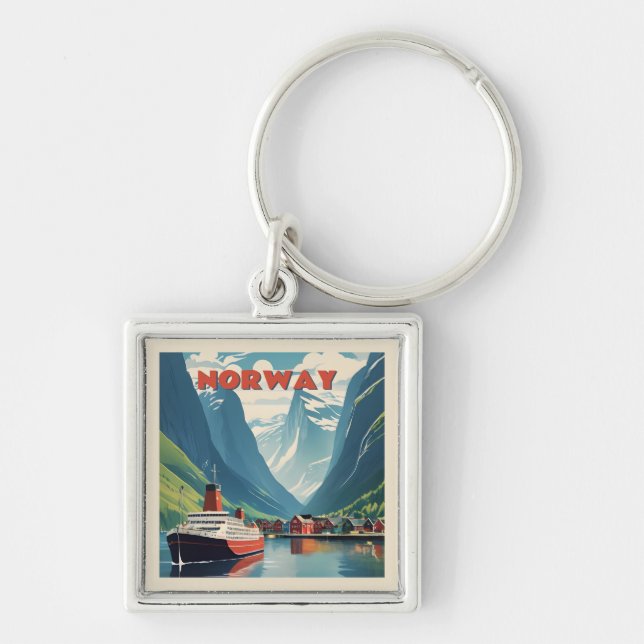 Norway Key Ring (Front)