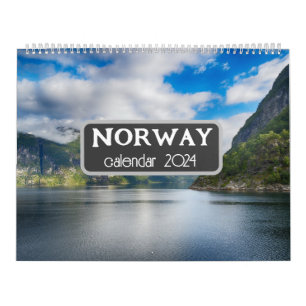 Norway landscape calendar
