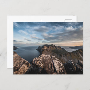 Norway Landscape Holiday Postcard