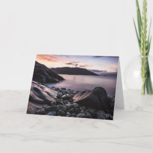 Norway Landscape Photo Card