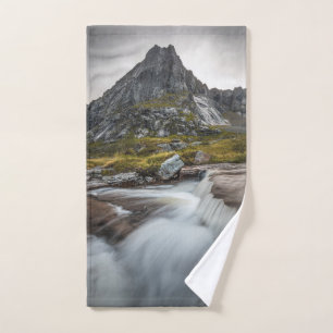Norway Landscape photo Hand Towel