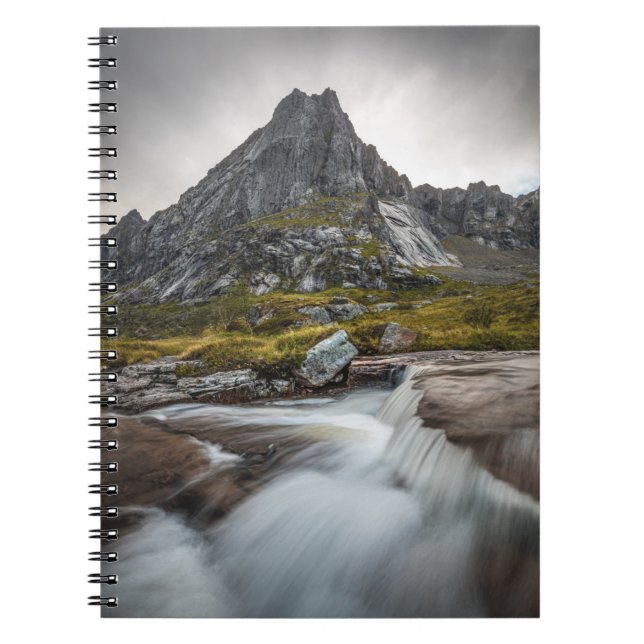 Norway Landscape photograph Notebook (Front)