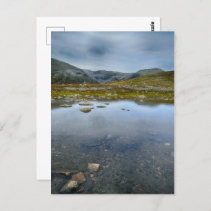 Norway landscape postcard