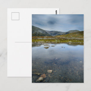 Norway landscape postcard