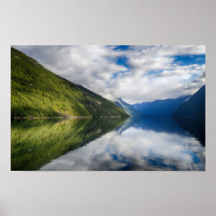 Norway landscape poster