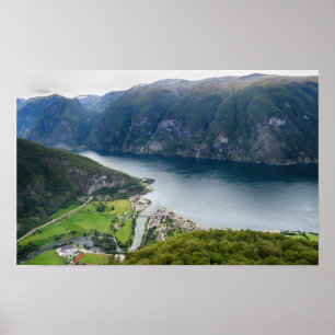 Norway landscape poster