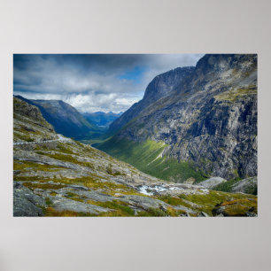 Norway landscape poster