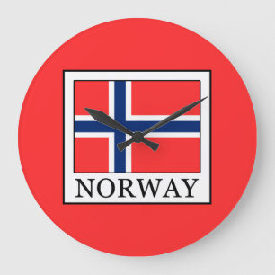 Norway Large Clock