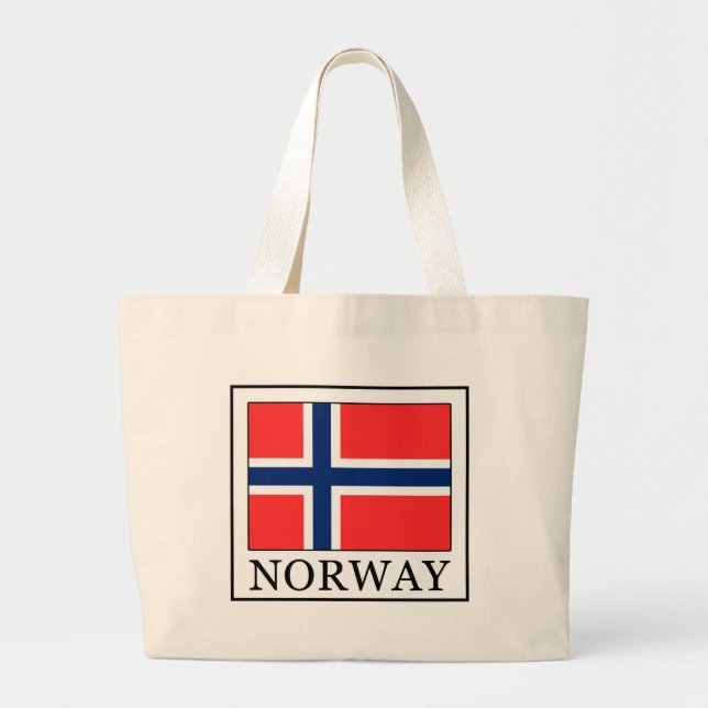 Norway Large Tote Bag (Front)