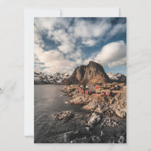 Norway Lofoten Hamnoy Card