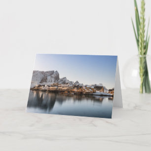 Norway Lofoten Islands Card
