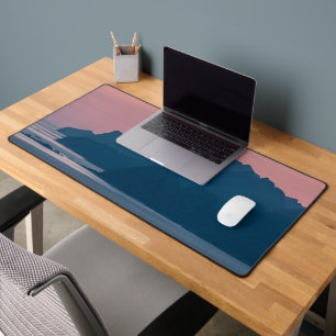 Norway Lofoten Landscape Desk Mat