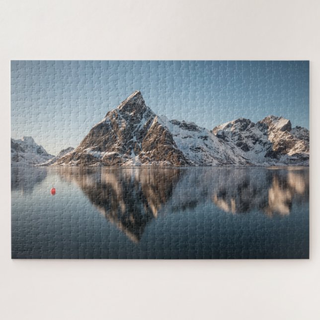 Norway Lofoten Landscape Jigsaw Puzzle (Horizontal)