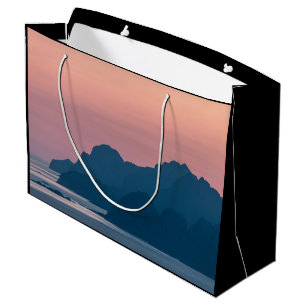 Norway Lofoten Landscape Large Gift Bag