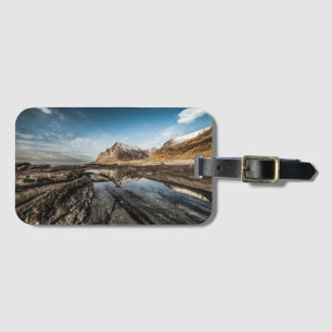 Norway Lofoten Landscape Photo Luggage Tag
